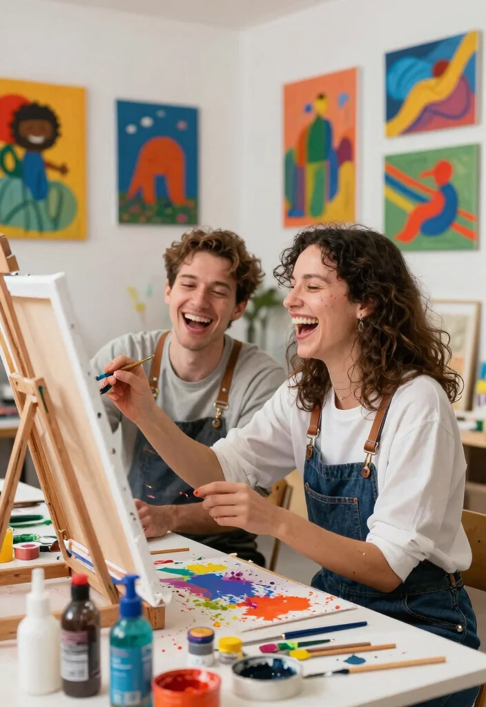 19 Anniversary Date Ideas That Keep The Romance Alive - 14. Create a Collaborative Art Project 1