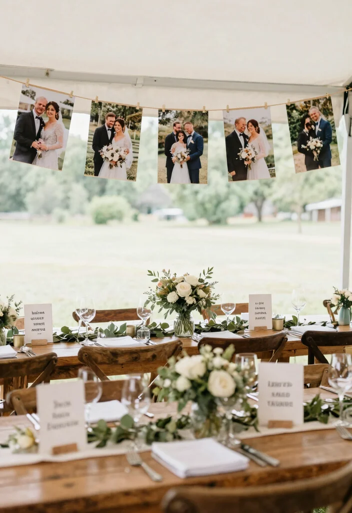 19 Anniversary Design Ideas That Feel Meaningful - 14. Personalized Wedding Decor 1