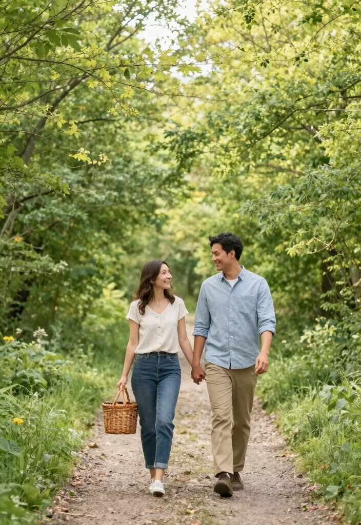 19 Anniversary Design Ideas That Feel Meaningful - 16. Nature Walk 1