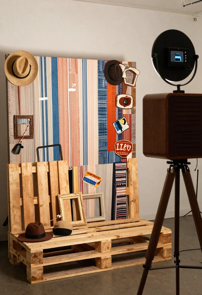 19 Anniversary Design Ideas That Feel Meaningful - 7. Vintage Photo Booth 1