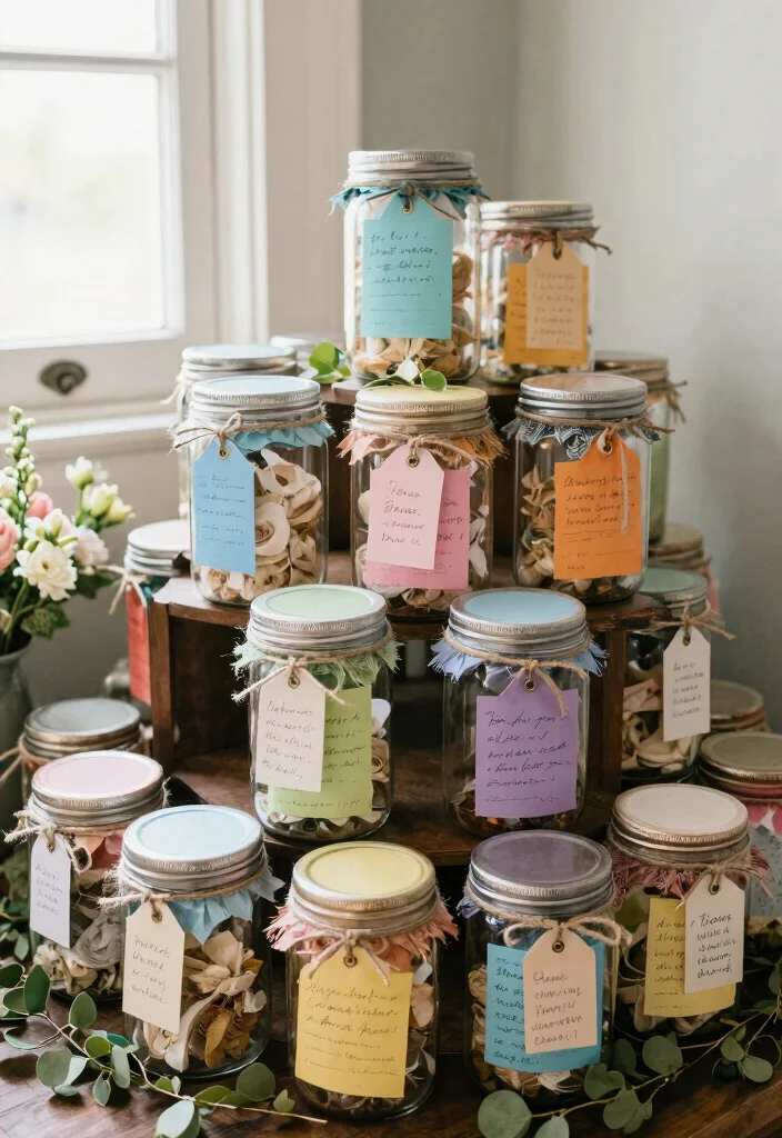 19 Anniversary Design Ideas That Feel Meaningful - 9. Memory Jar Activity 1