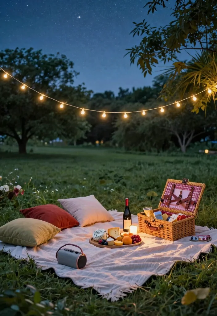 19 Anniversary Party Ideas That Feel Warm And Joyful - 1. Under the Stars: A Romantic Picnic 1
