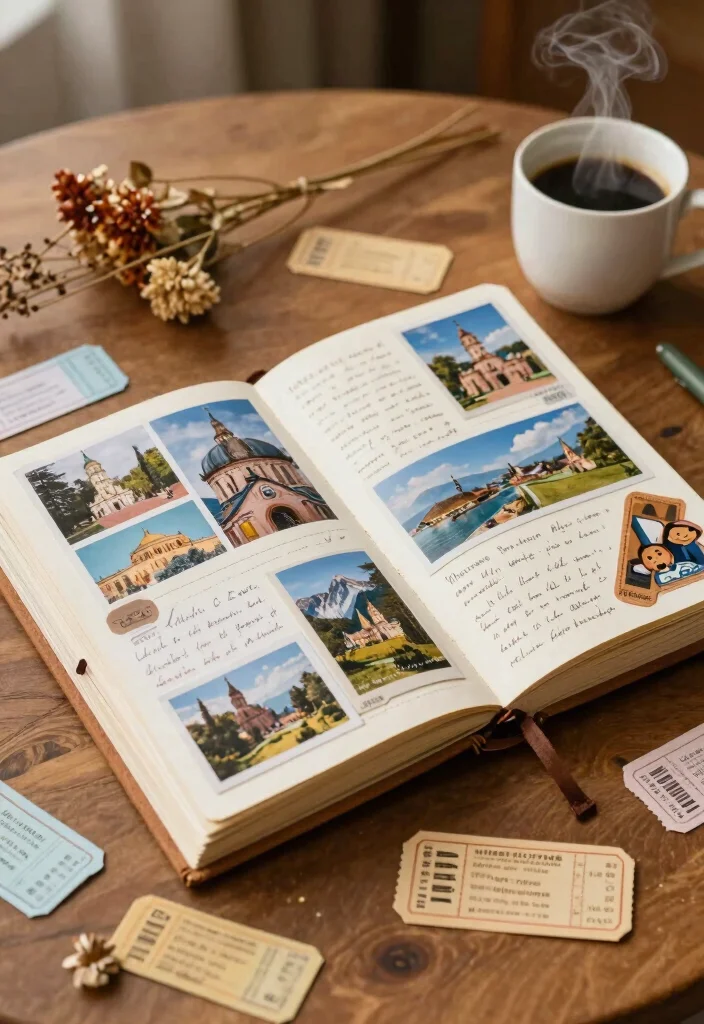 19 Anniversary Story Ideas To Capture Your Journey Together - 1. Adventure Scrapbook: Capturing Each Journey 1