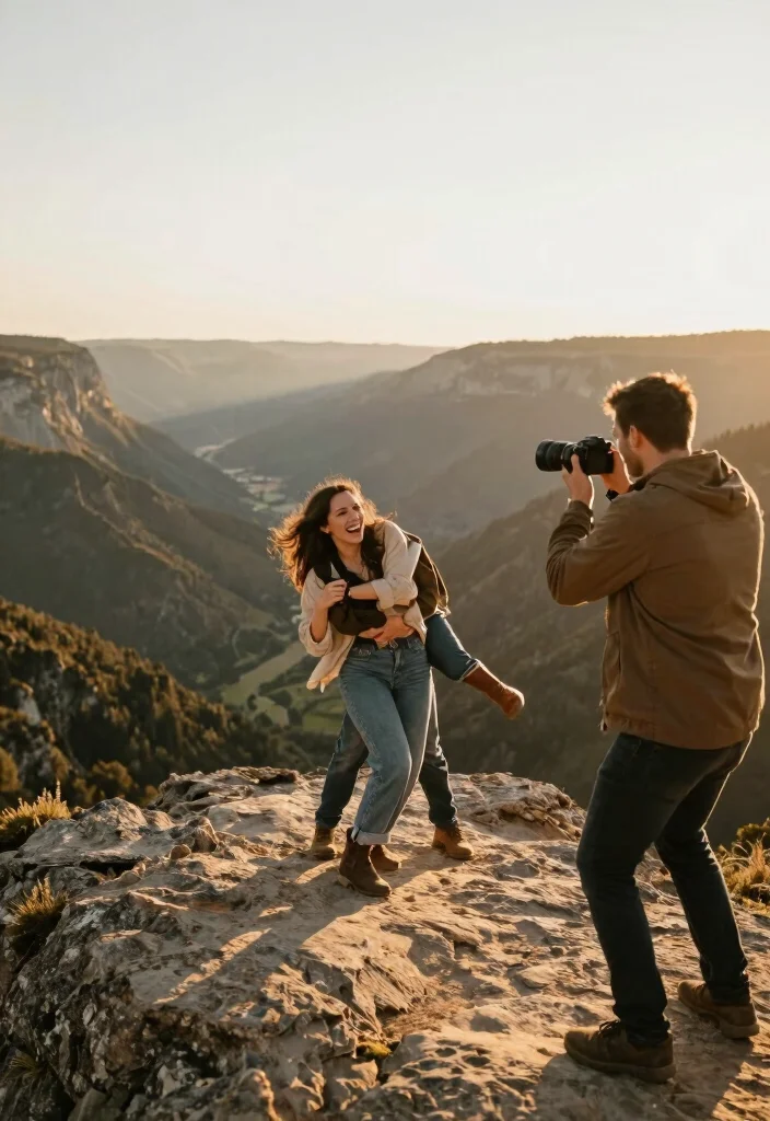 19 Anniversary Story Ideas To Capture Your Journey Together - 7. Adventure Photo Shoot: Capture the Essence 1