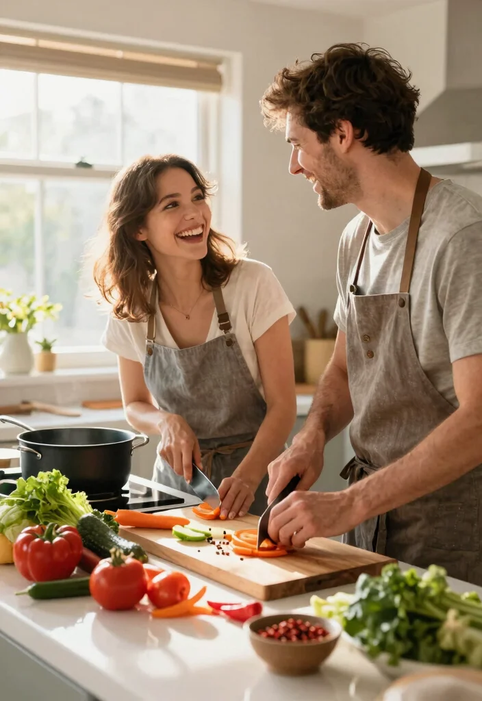 19 Anniversary Video Ideas That Capture Your Journey - 15. Cooking Together Montage 1