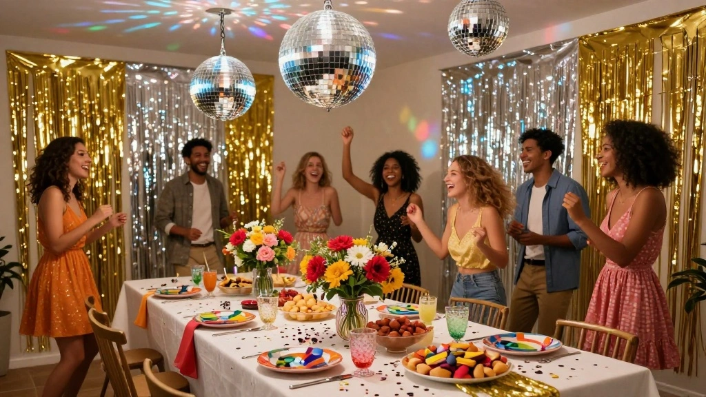 19 Disco Bridal Shower Ideas That Bring The Sparkle