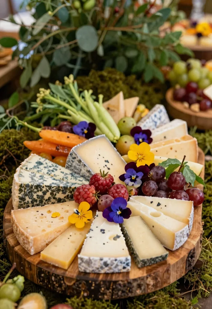 19 Enchanted Forest Bridal Shower Ideas That Feel Magical - 5. Forest-Inspired Food Presentation 1