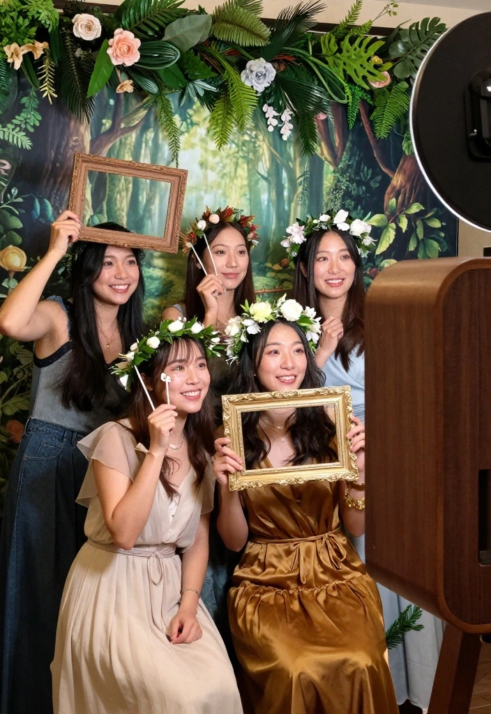 19 Enchanted Forest Bridal Shower Ideas That Feel Magical - 7. Fairy Tale Photo Booth 1