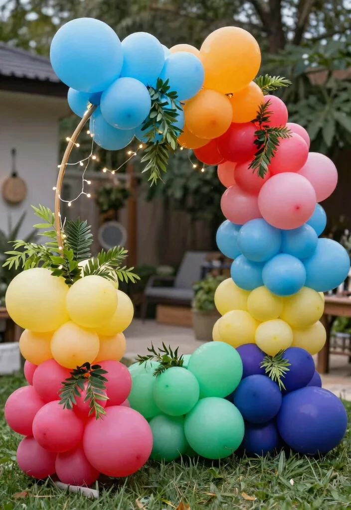 19 Engagement Party Ideas Decorations That Elevate the Mood - 2. Eco-Friendly Balloon Decorations 1