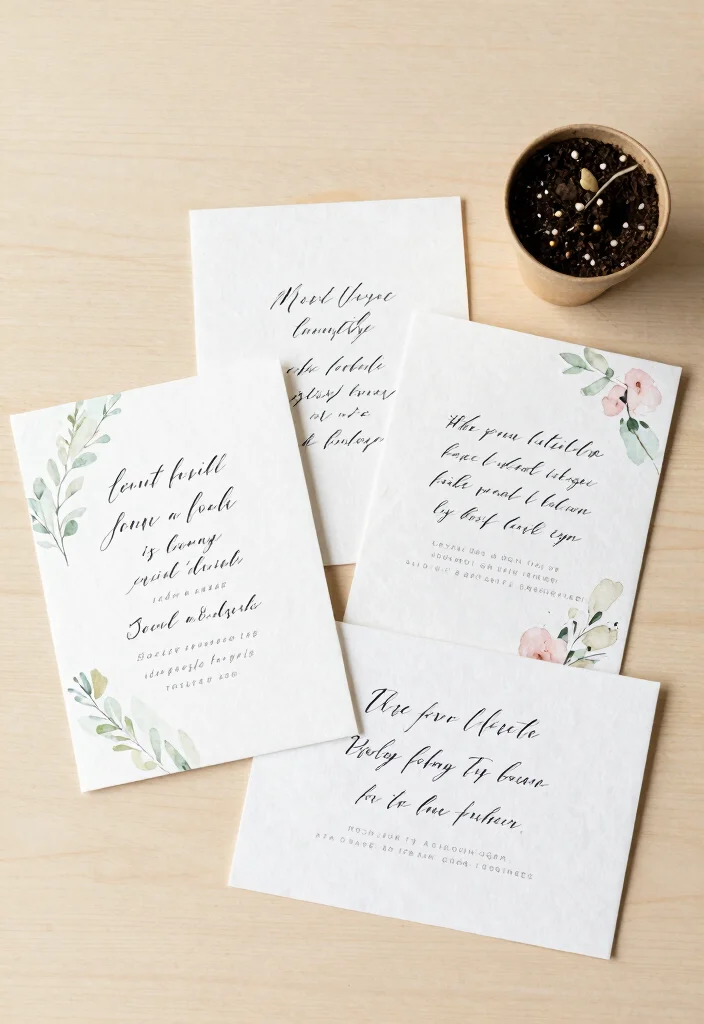 19 Engagement Party Ideas Decorations That Elevate the Mood - 6. Handmade Invitations 1