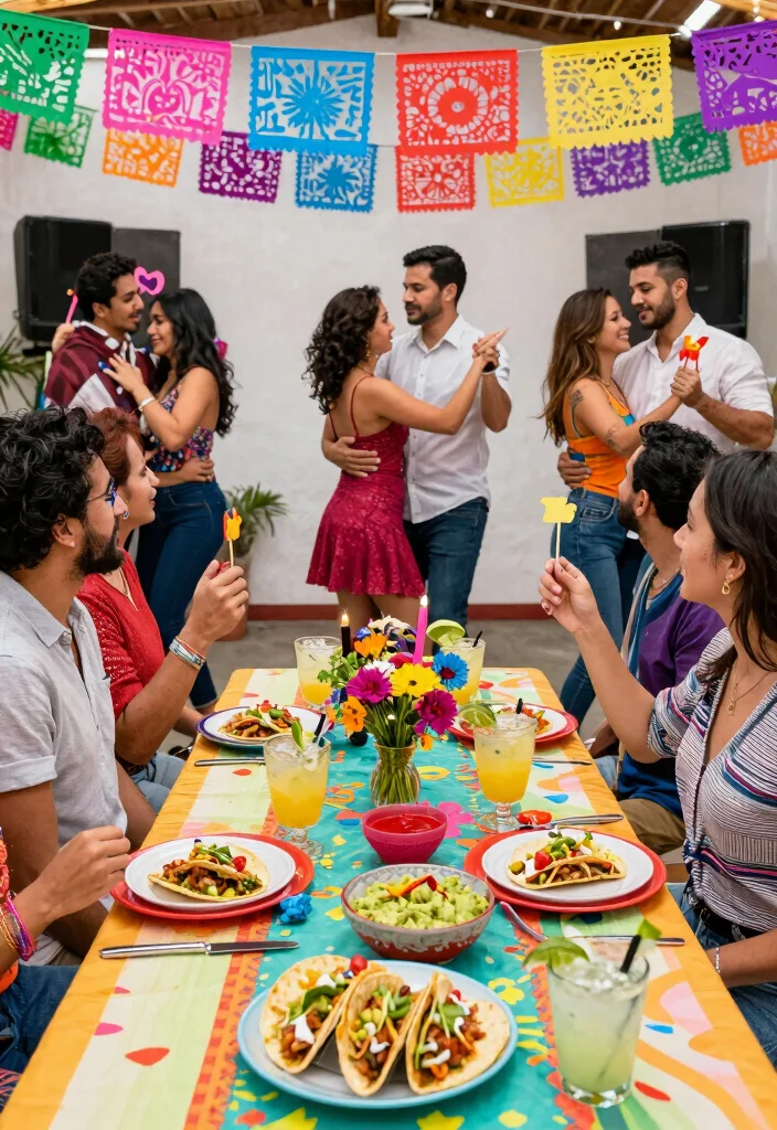 19 Engagement Party Ideas Themes That Spark Inspiration - 14. Colorful Fiesta 1