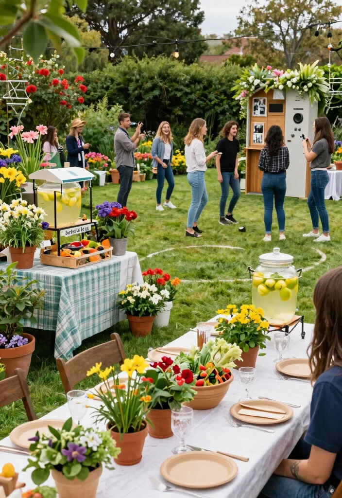 19 Engagement Party Ideas Themes That Spark Inspiration - 2. Garden Party 1