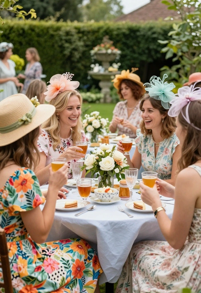 19 Garden Tea Party Bridal Shower Ideas That Feel Whimsical - 15. Themed Dress Code 1