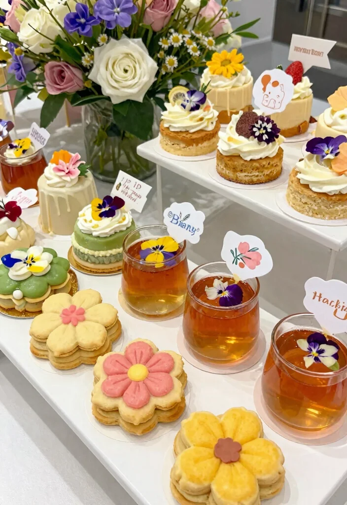 19 Garden Tea Party Bridal Shower Ideas That Feel Whimsical - 16. Creative Signature Sweets 1