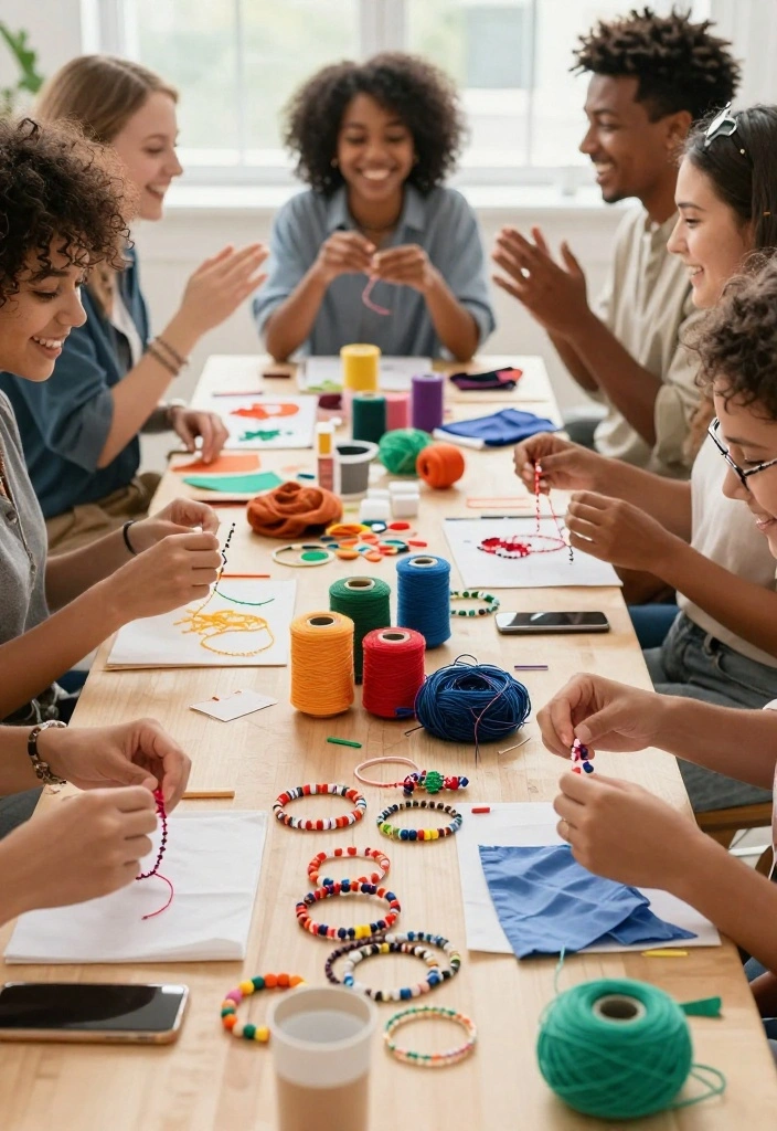 19 Hens Party Ideas That Are Stylish And Fun - 11. Eco-Friendly Crafting Party 1
