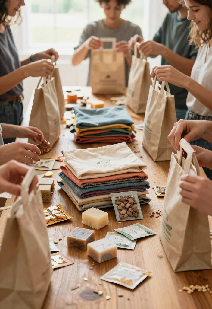 19 Hens Party Ideas That Are Stylish And Fun - 5. Crafting Eco-Friendly Goody Bags 1