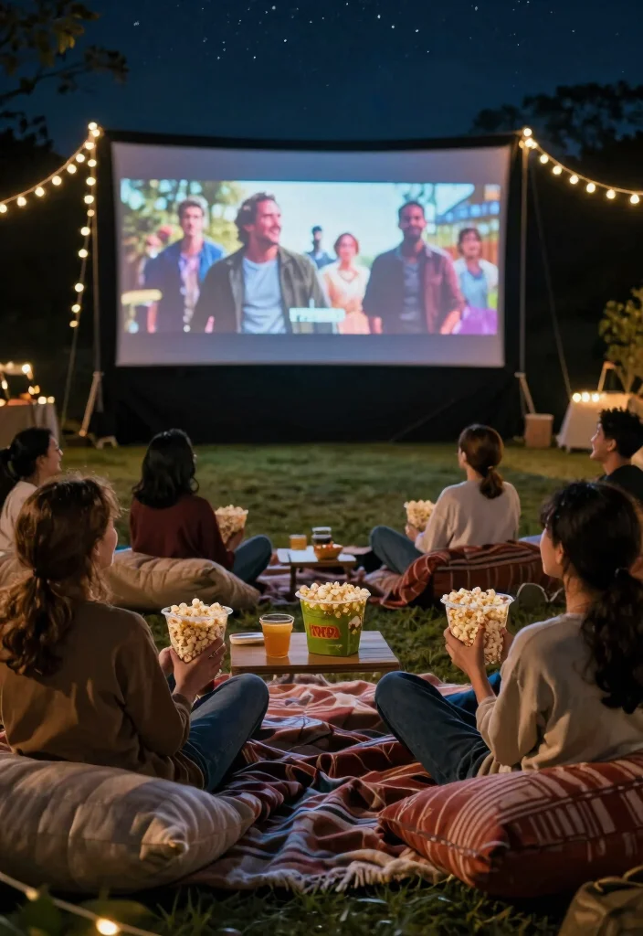 19 Hens Party Ideas That Are Stylish And Fun - 9. Outdoor Movie Night 1