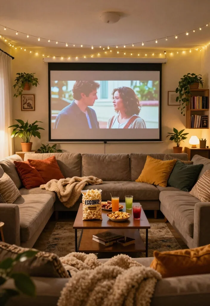 19 Low Key Bachelorette Party Ideas That Keep It Classy - 1. Cozy Movie Night at Home 1