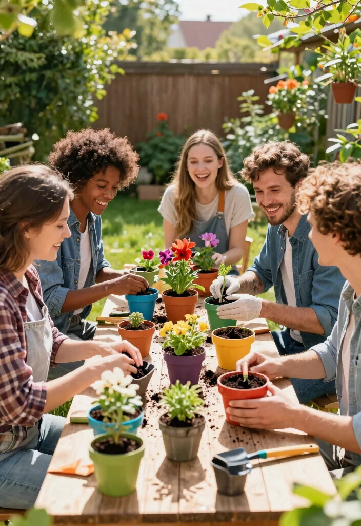 19 Low Key Bachelorette Party Ideas That Keep It Classy - 10. Gardening Party 1