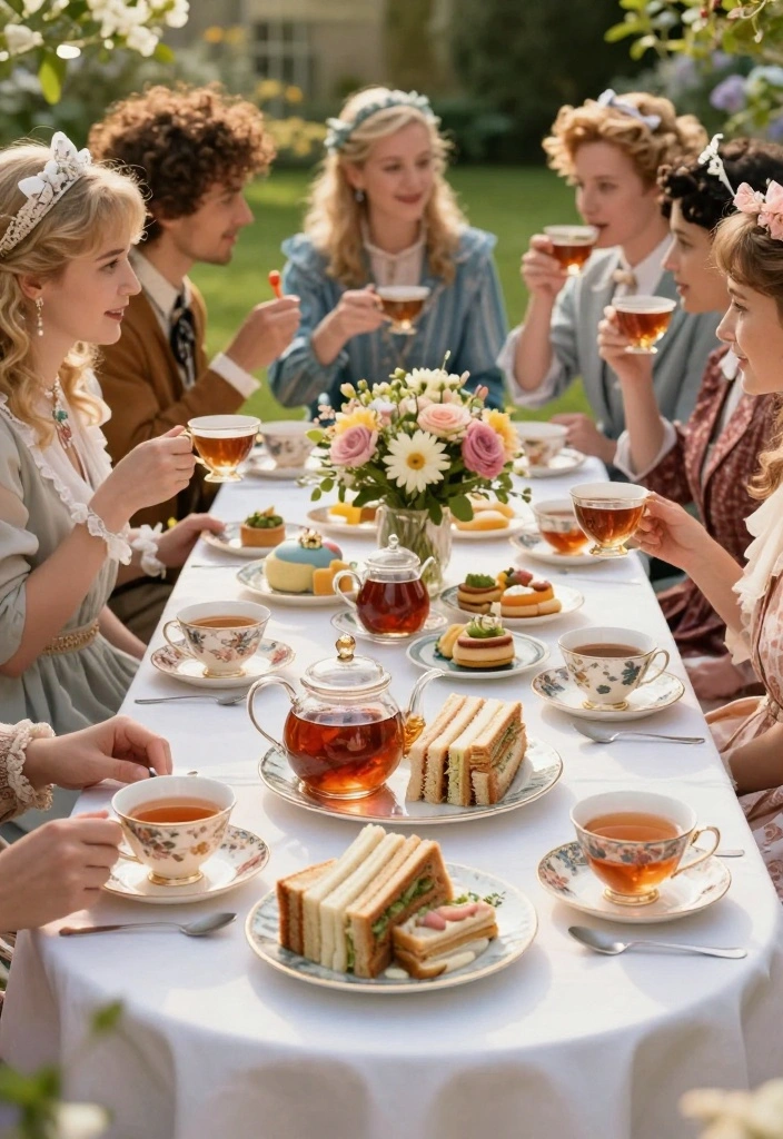 19 Low Key Bachelorette Party Ideas That Keep It Classy - 12. Tea Party Celebration 1