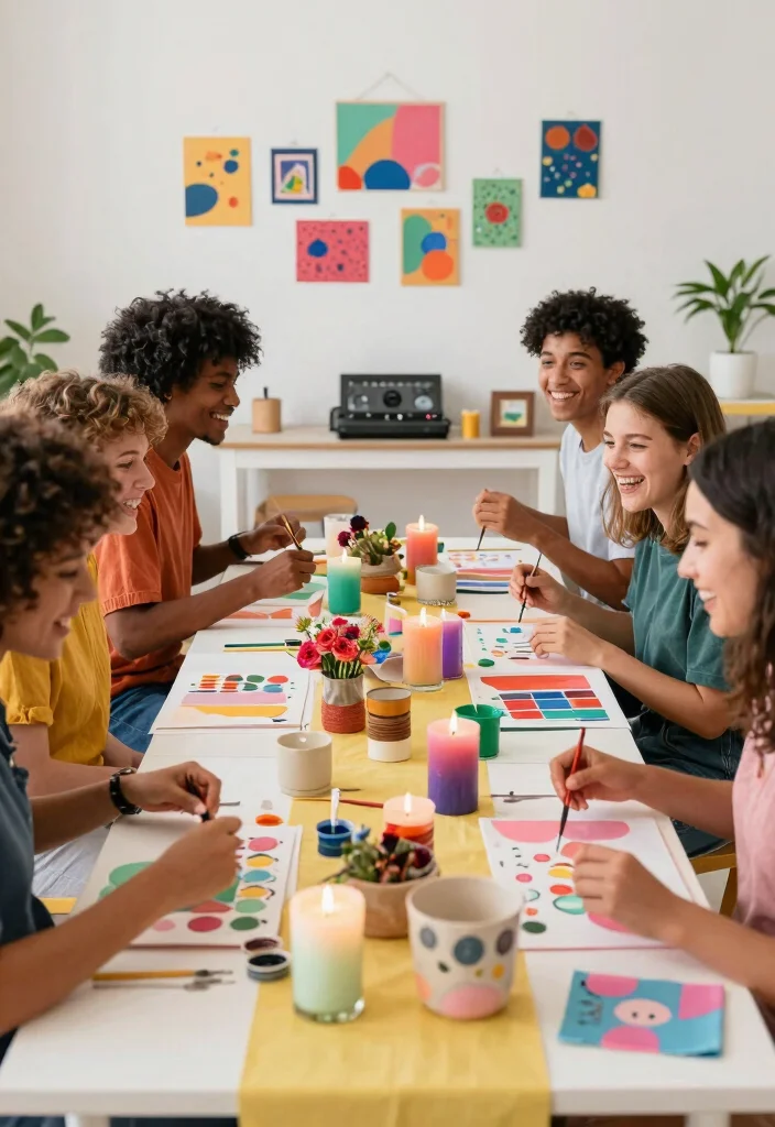 19 Low Key Bachelorette Party Ideas That Keep It Classy - 14. Crafting Party 1