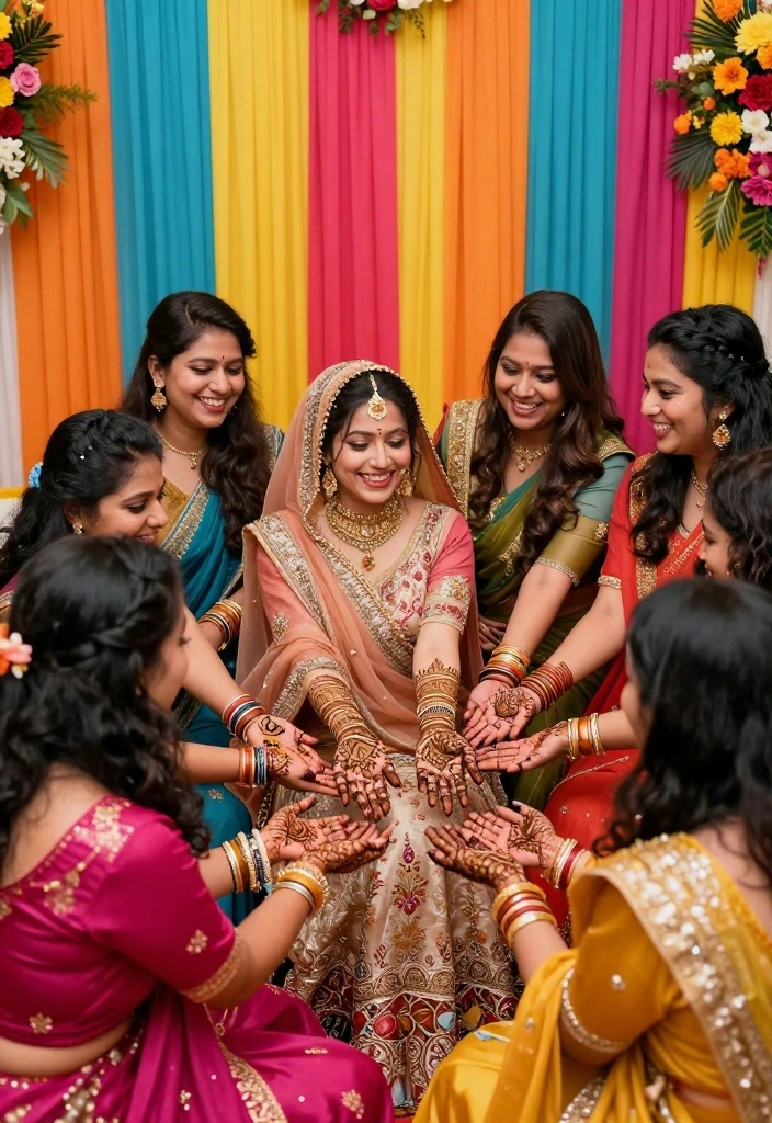 19 Nikkah Photoshoot Ideas That Capture Spiritual Beauty - 14. Pre-Nikkah Celebrations 1