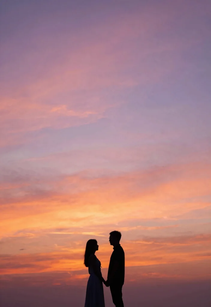 19 Nikkah Photoshoot Ideas That Capture Spiritual Beauty - 17. Romantic Sunset Shots 1