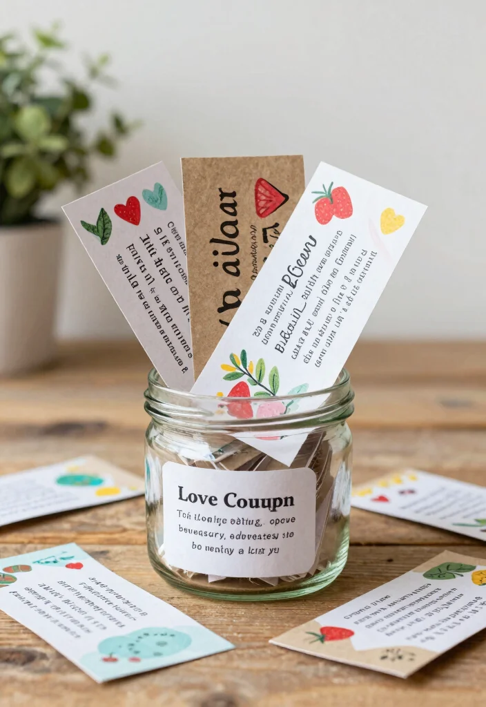 19 One Year Anniversary Decorations Ideas That Spark Joy - 5. DIY Love Coupons 1