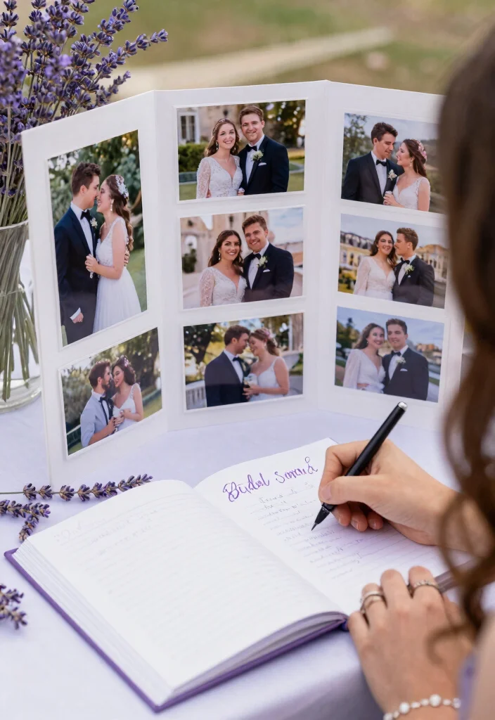 19 Purple Bridal Shower Ideas That Radiate Royalty - 14. Personal Touches 1