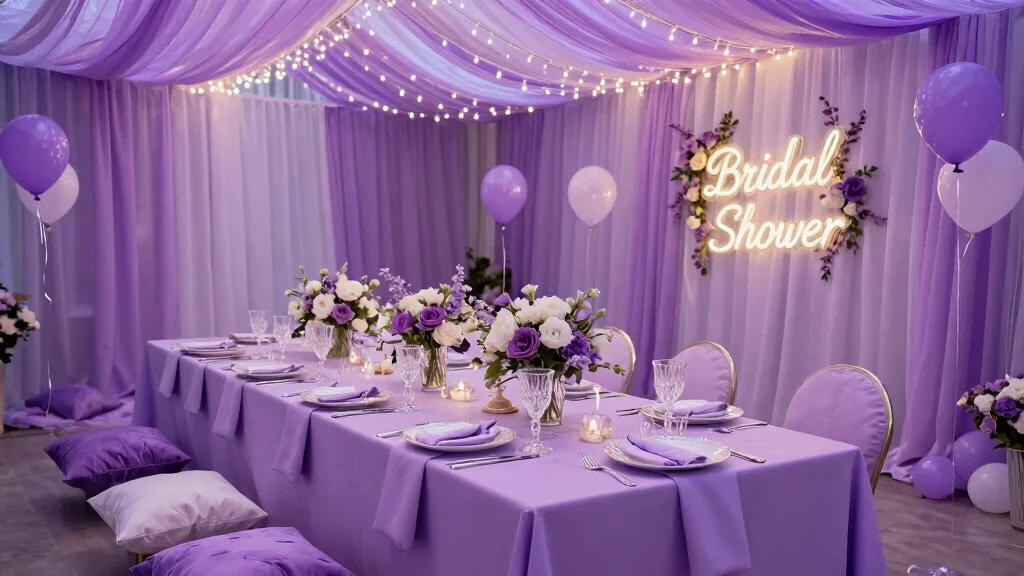 19 Purple Bridal Shower Ideas That Radiate Royalty