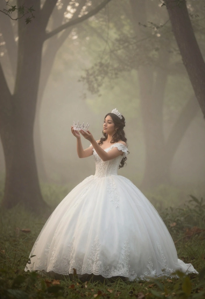 19 Quince Photoshoot Ideas That Feel Fun and Regal - 11. Ethereal Fairy Tale 1