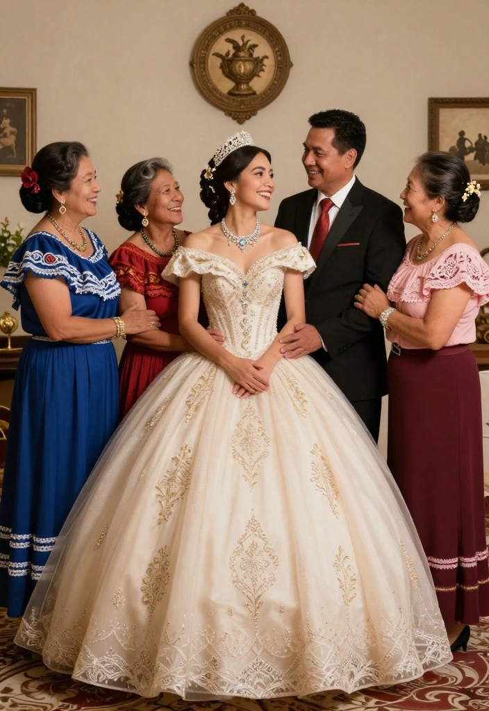 19 Quince Photoshoot Ideas That Feel Fun and Regal - 17. Cultural Heritage Celebration 1