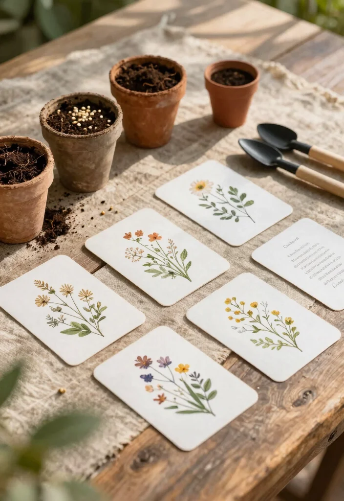 19 Save The Date Ideas That Feel Creative and Personal - 1. Plantable Seed Cards 1