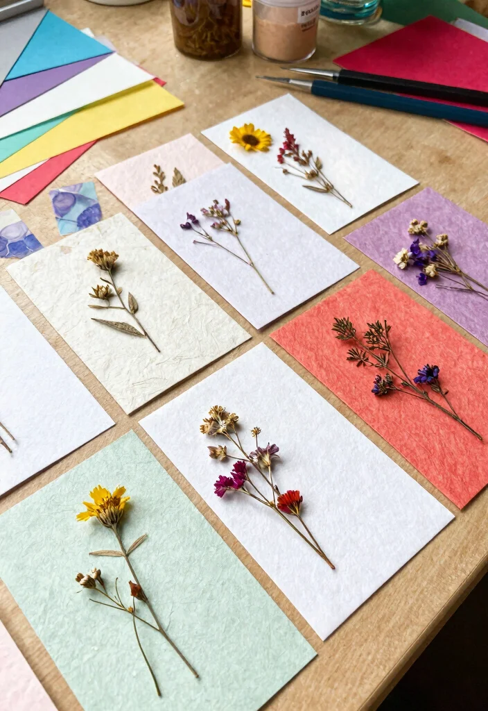 19 Save The Date Ideas That Feel Creative and Personal - 12. Handmade Paper Save the Dates 1