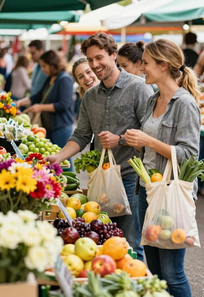 19 Two Year Anniversary Ideas That Celebrate Growth - 10. Explore Local Farmer's Markets 1