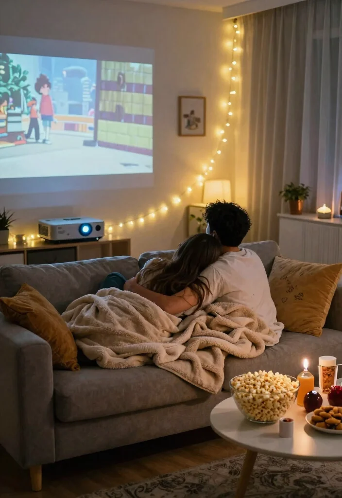 19 Two Year Anniversary Ideas That Celebrate Growth - 15. Plan a Themed Movie Night 1