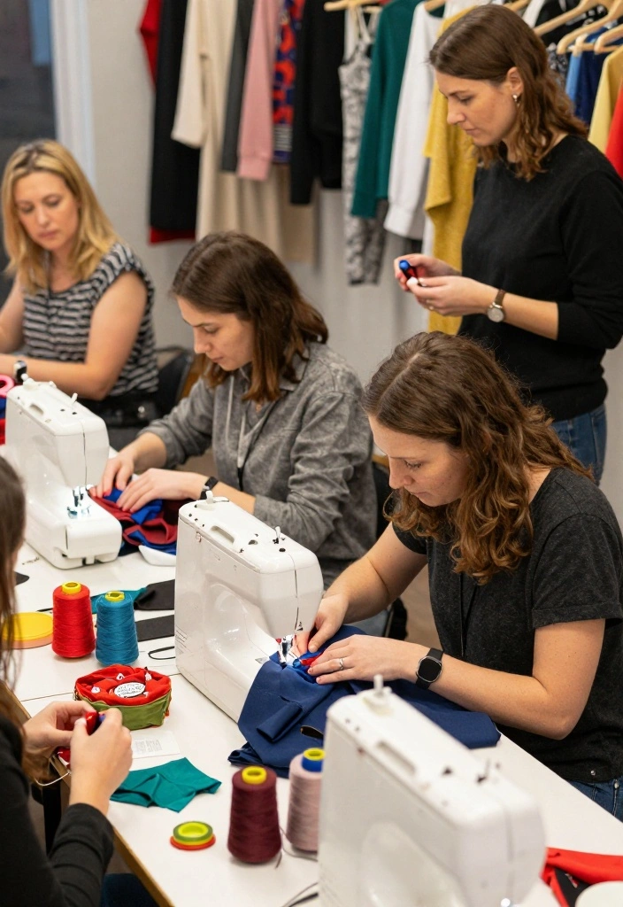 19 Two Year Anniversary Ideas That Celebrate Growth - 9. Take a Sustainable Fashion Workshop 1
