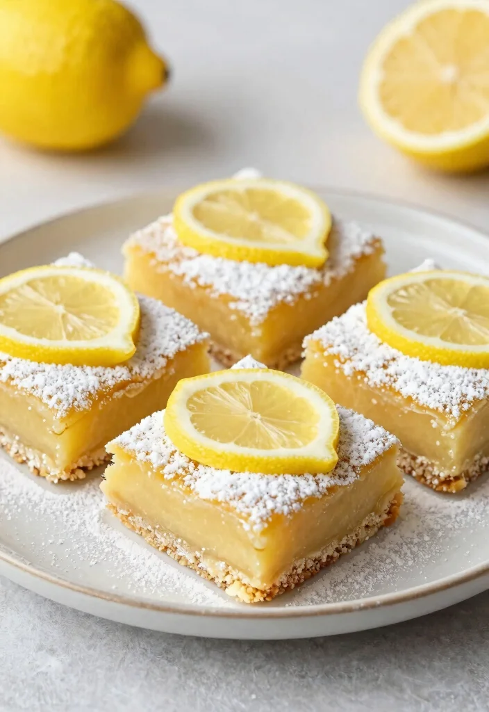 19 Wedding Dessert Table Ideas That Sweeten the Celebration - 15. Vegan Lemon Bars 1