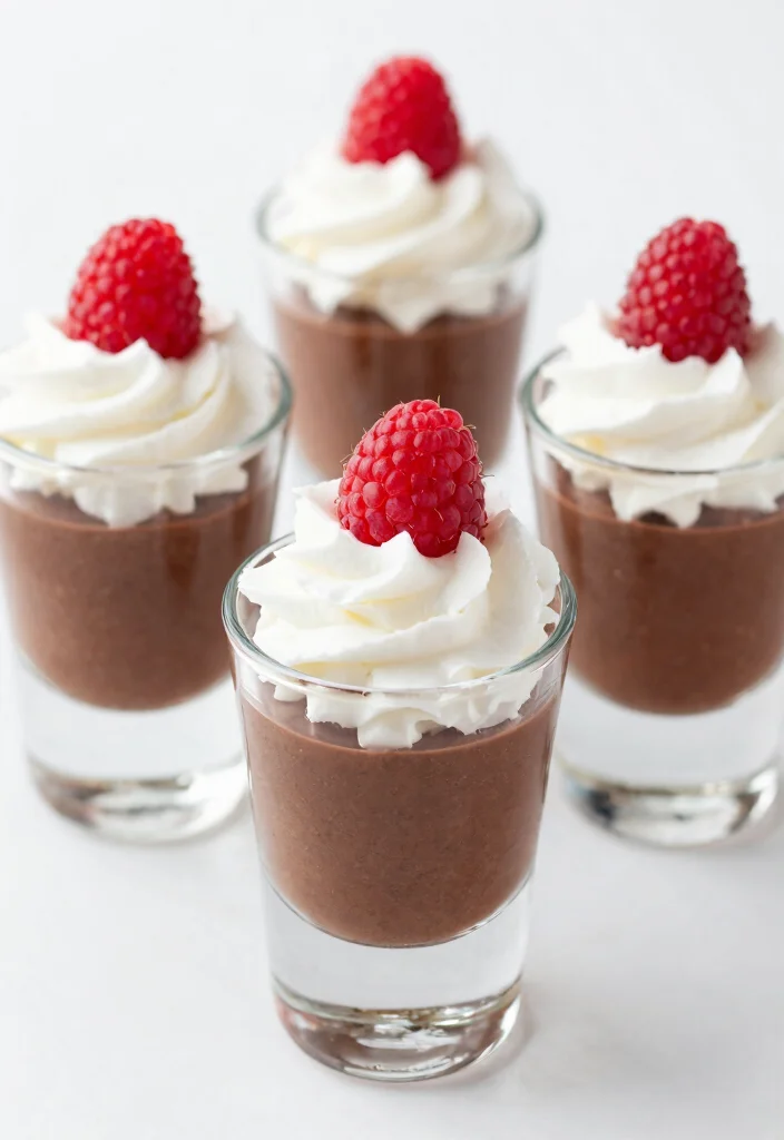 19 Wedding Dessert Table Ideas That Sweeten the Celebration - 4. Plant-Based Chocolate Mousse 1