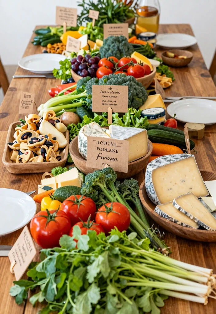 19 Wedding Grazing Table Ideas That Look Stunning - 10. Eco-Conscious Choices: Sustainable Ingredients 1