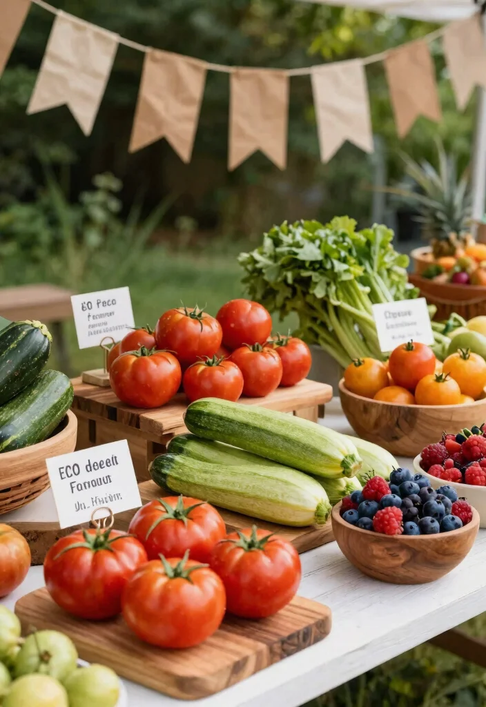 19 Wedding Grazing Table Ideas That Look Stunning - 2. Seasonal Harvest: Local Produce Selection 1