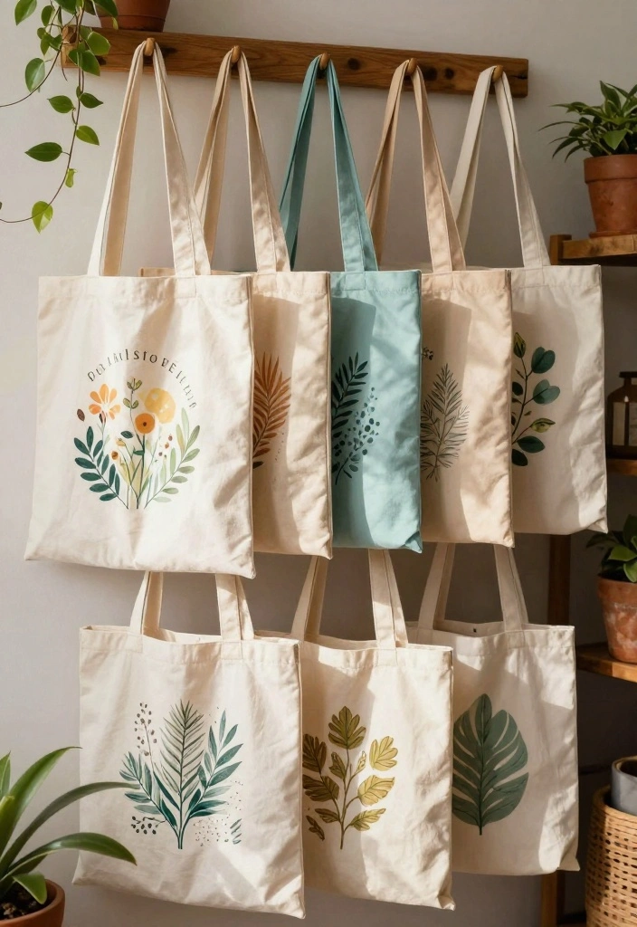 19 Wedding Sponsors Gift Ideas That Show Gratitude - 1. Customized Eco-Friendly Tote Bags 1