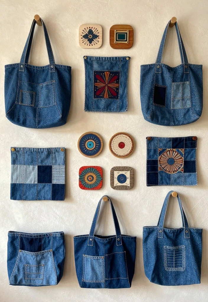 19 Wedding Sponsors Gift Ideas That Show Gratitude - 18. Upcycled Denim Items 1