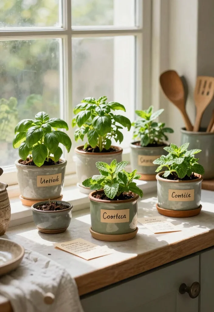 19 Wedding Sponsors Gift Ideas That Show Gratitude - 3. Potted Herbs for Home Cooking 1