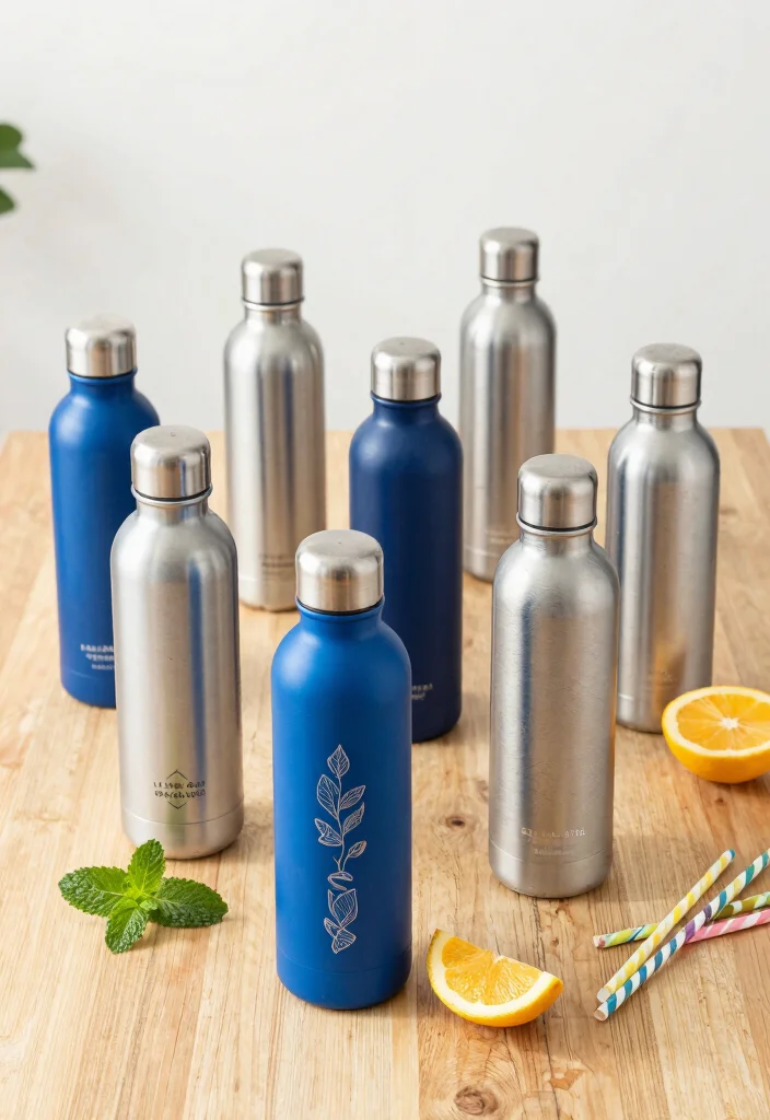 19 Wedding Sponsors Gift Ideas That Show Gratitude - 4. Personalized Reusable Water Bottles 1