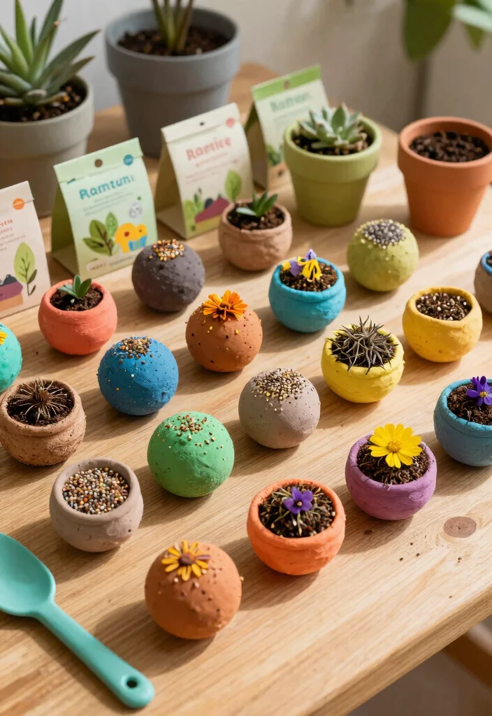 19 Wedding Sponsors Gift Ideas That Show Gratitude - 8. Seed Bomb Kits 1