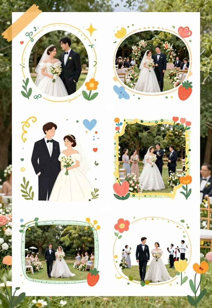 19 Wedding Welcome Board Ideas That Greet Guests Beautifully - 16. Fairy Tale Storyboard 1