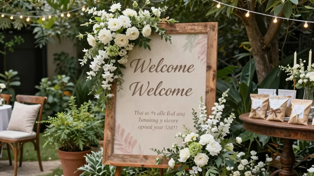 19 Wedding Welcome Board Ideas That Greet Guests Beautifully