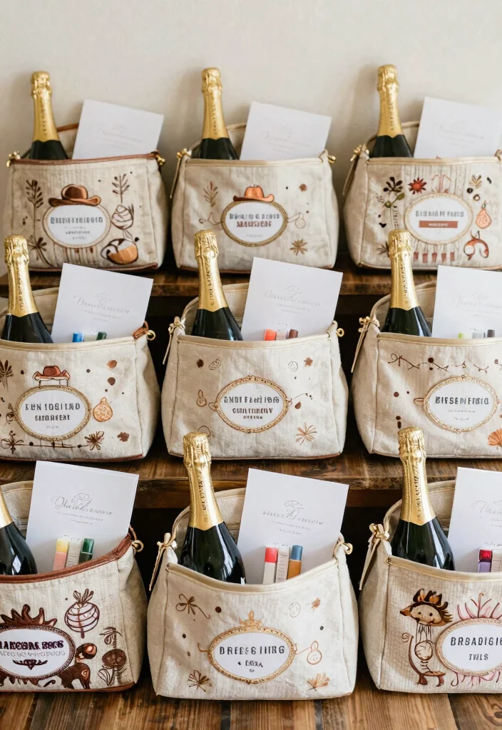 19 Western Bachelorette Party Ideas That Rock - 11. Bridal Party Survival Kits 1