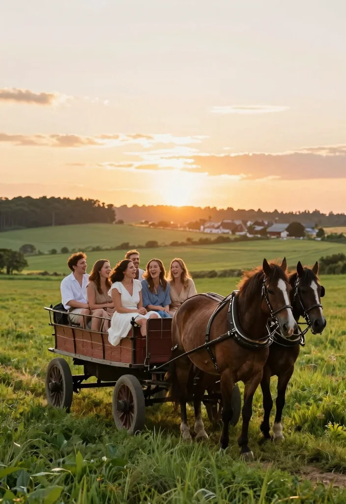 19 Western Bachelorette Party Ideas That Rock - 13. Wagon Ride Adventure 1